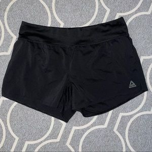 Reebok Black Workout Running Shorts